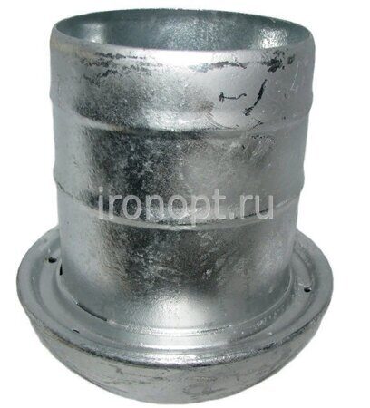 Соединение PERROT оц. сталь вставная часть со штуцером Тип C 133 под шланг 125мм